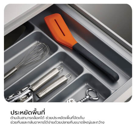 อุปกรณ์คีบอาหาร Joseph Joseph รุ่น Turner เหมาะสำหรับอาหารชิ้นใหญ่ สีเทา N10142_2